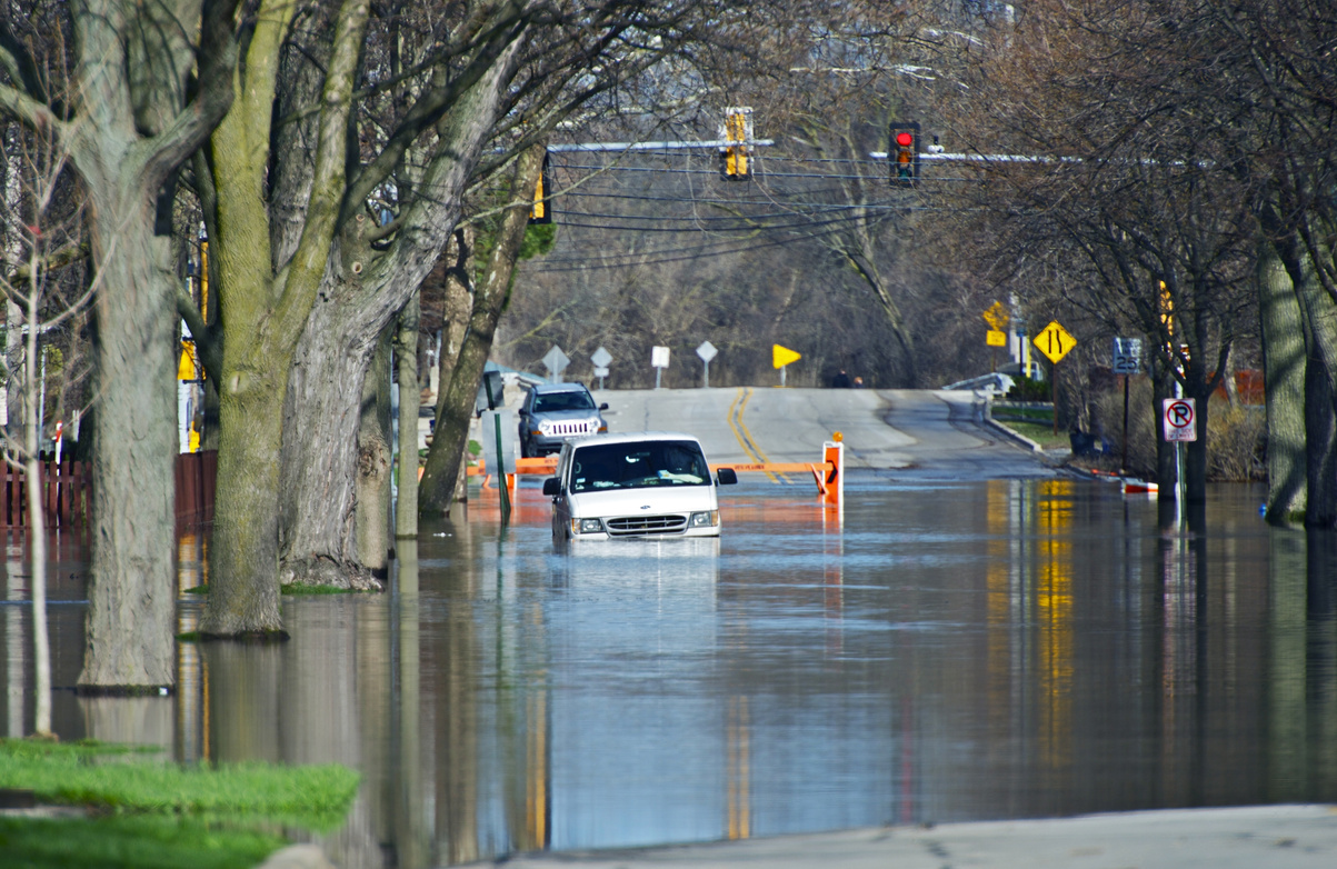 Flooded City Streets