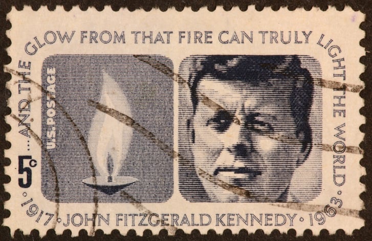 Kennedy postage stamp 1963