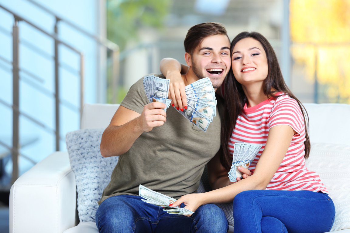 Couple with Money
