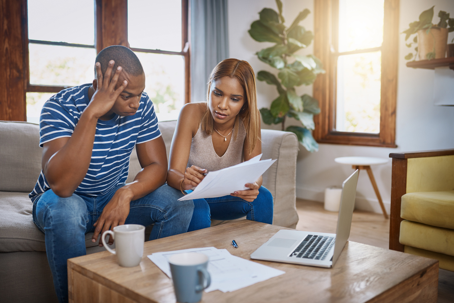 The stress of making ends meet
